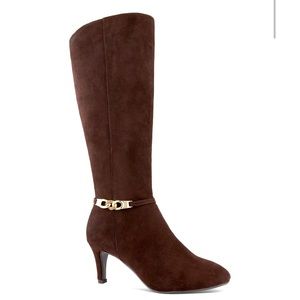 Karen Scott Hanna Dress Boot Chocolate color